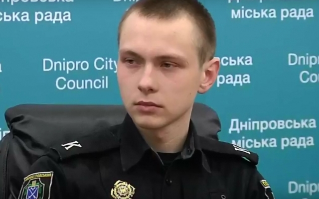 Герои среди нас: Артем Каверин получил награду от горсовета Днепра Фото № 0 Герои среди нас: Артем Каверин получил награду от горсовета Днепра Фото № 0