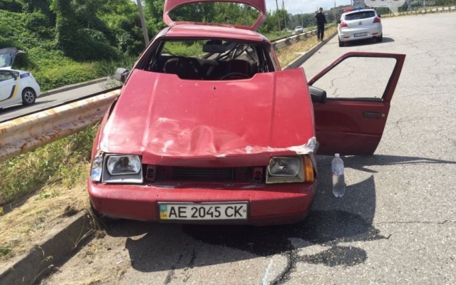 В Днепре в аварию попала В Днепре в аварию попала
