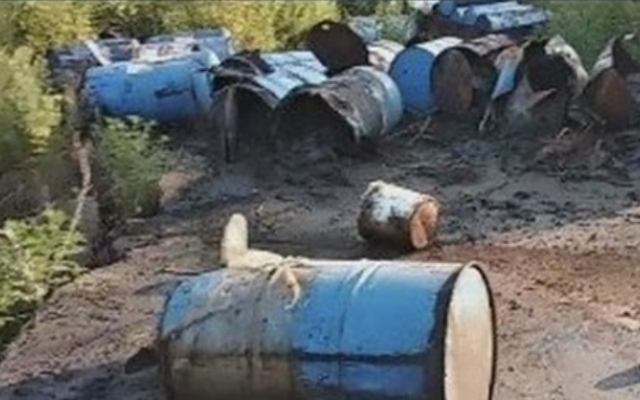 Полиция Днепропетровщины начала расследование из-за бочек с химикатами Фото № 0 Полиция Днепропетровщины начала расследование из-за бочек с химикатами Фото № 0