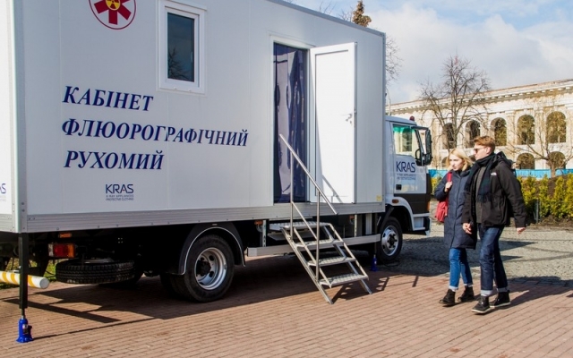 Жителей Днепропетровщины проверяют передвижные флюорографы Фото № 0 Жителей Днепропетровщины проверяют передвижные флюорографы Фото № 0