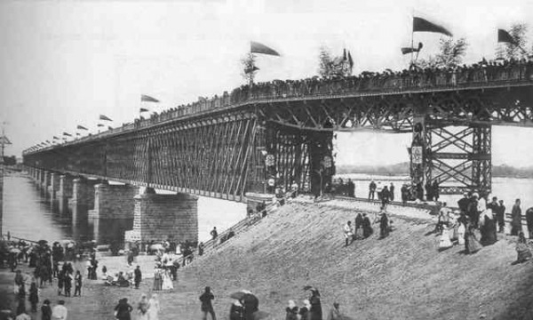 Исторический Днепр: история Амурского моста в Днепре Фото № 0 Исторический Днепр: история Амурского моста в Днепре Фото № 0