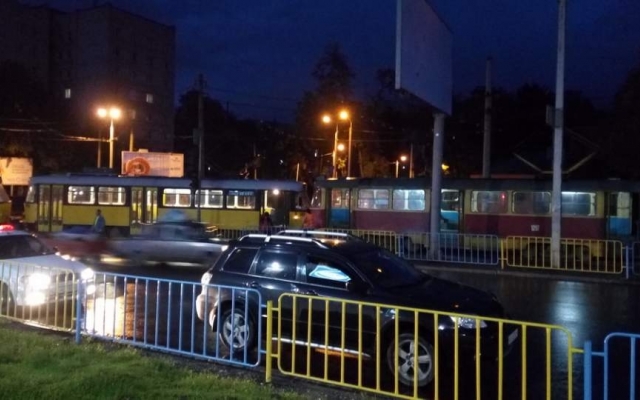 В Днепропетровске столкнулись два трамвая Фото № 0 В Днепропетровске столкнулись два трамвая Фото № 0