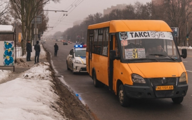 В Днепре водителей маршруток приучат останавливаться только на остановках Фото № 0 В Днепре водителей маршруток приучат останавливаться только на остановках Фото № 0