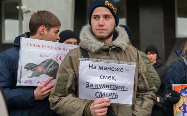 Зоозащитники вышли под стены горсовета: как проходил митинг Фото № 0 Зоозащитники вышли под стены горсовета: как проходил митинг Фото № 0
