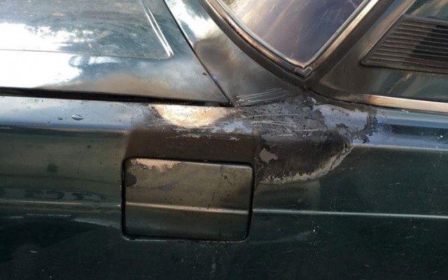 На Днепропетровщине совершен поджог полицейского автомобиля Фото № 0 На Днепропетровщине совершен поджог полицейского автомобиля Фото № 0