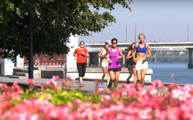 Днепр готовится к АТB Dnipro Marathon Фото № 0 Днепр готовится к АТB Dnipro Marathon Фото № 0
