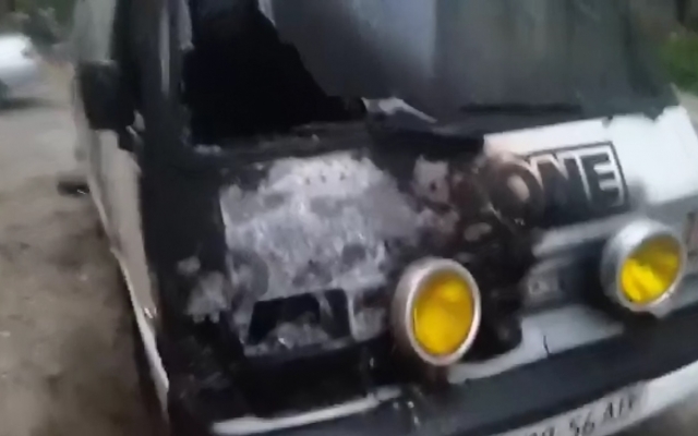 В Днепре сожгли автомобиль активиста Экопатруля Фото № 0 В Днепре сожгли автомобиль активиста Экопатруля Фото № 0