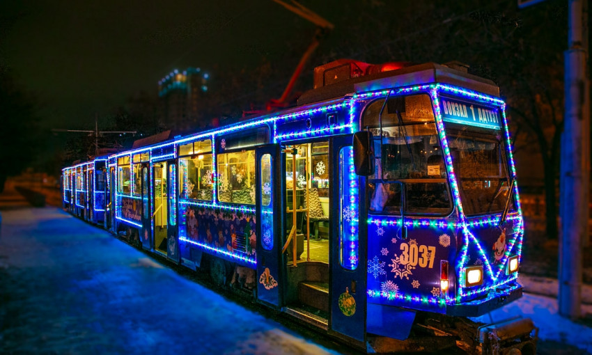 Как в Днепре будет работать транспорт в ночь перед Рождеством