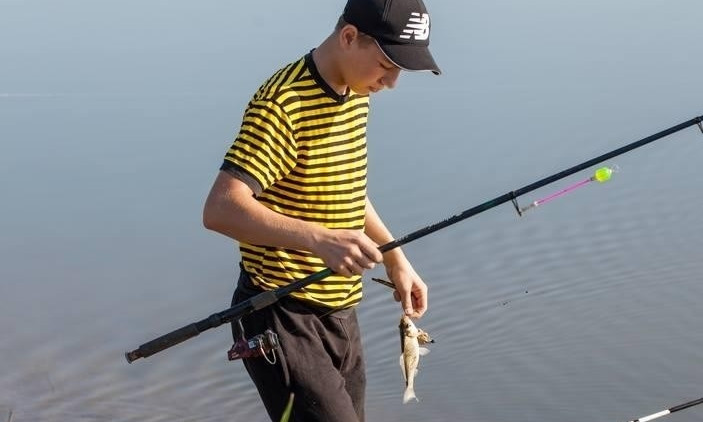 На Днепропетровщине соревновались юные рыболовы 