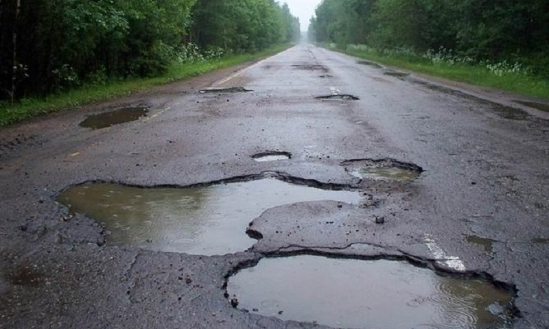 Самые худшие дороги Днепропетровщины 
