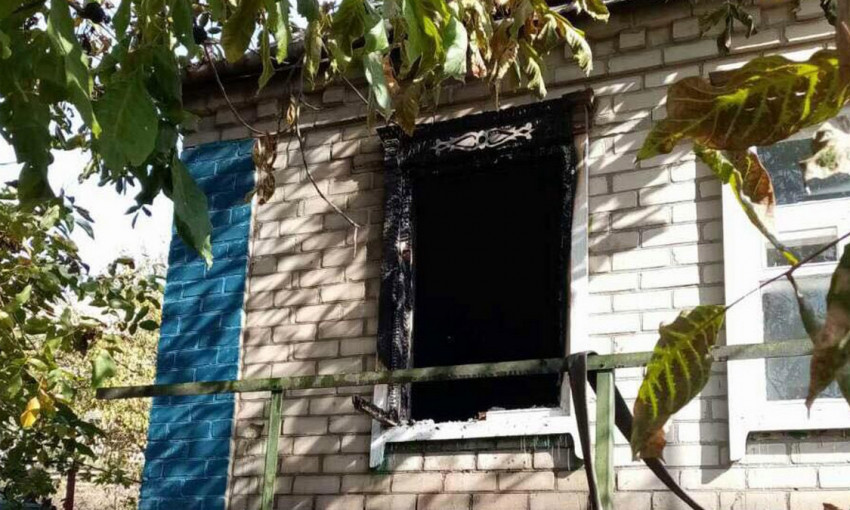 Пожар в Днепре: в частном доме погибла женщина