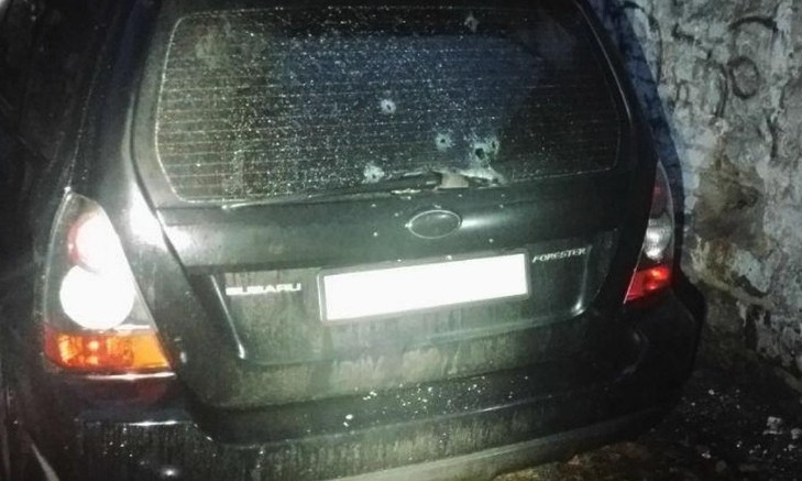 ЧП в Днепре: в центре расстреляли авто прокурора