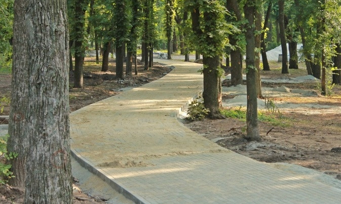 В Днепре началась реконструкция парка Гагарина 