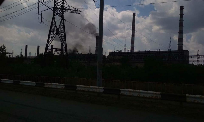 Пожар в Днепре: сотрудников ГСЧС не впустили на Приднепровскую ТЭС