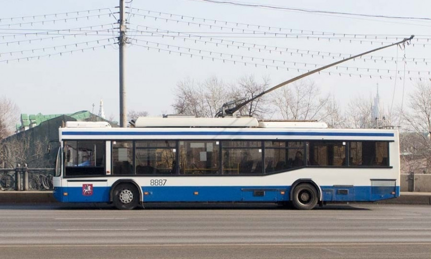 В Днепре остановят движение троллейбусов