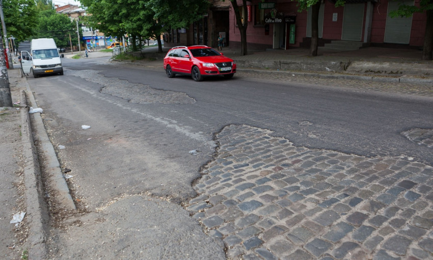 Ремонт дорог в Днепре: как выглядит улица Михаила Грушевского после ремонта?