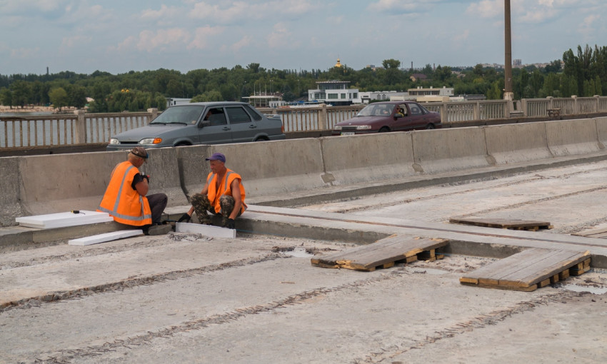 Ремонт Нового моста в Днепре: какие работы проходят на переправе?