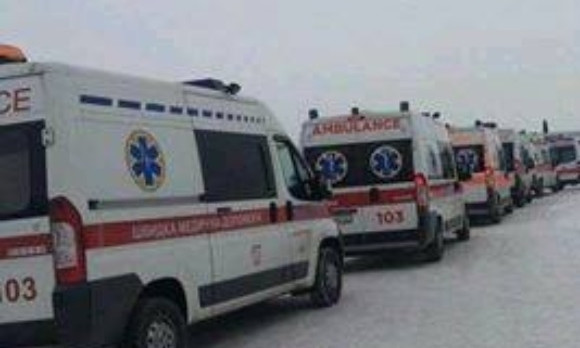 Из-за снежного коллапса на Днепропетровщине врачи не могут попасть к пациентам 