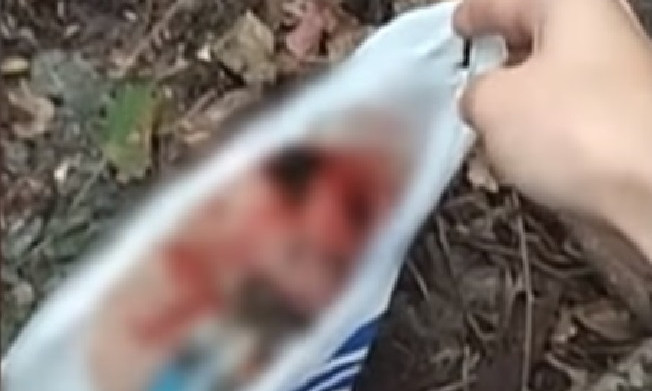 Труп ребенка в пакете: жительница Днепропетровщины выбросила дочку