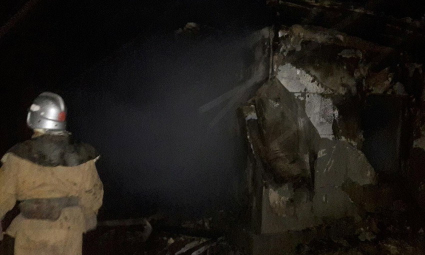 Под Днепром при пожаре погиб ребенок 