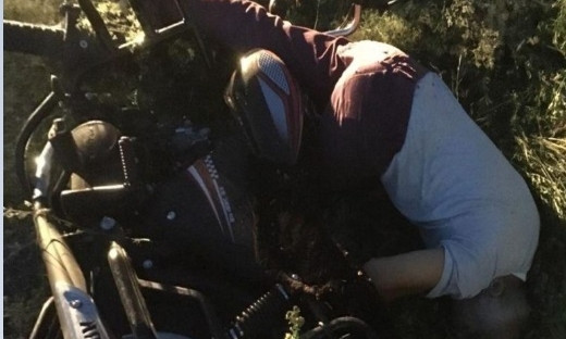 ДТП под Днепром: водитель нашел мертвого мотоциклиста