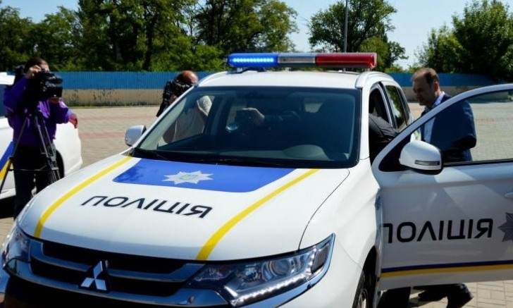 На Днепропетровщине полиция получает новые автомобили 