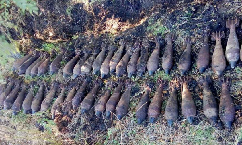 На Днепропетровщине обнаружили крупный склад боеприпасов 