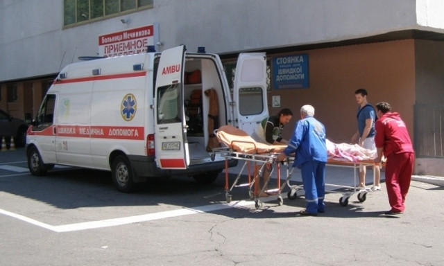 В Днепр доставлен боец АТО с кровоизлиянием 