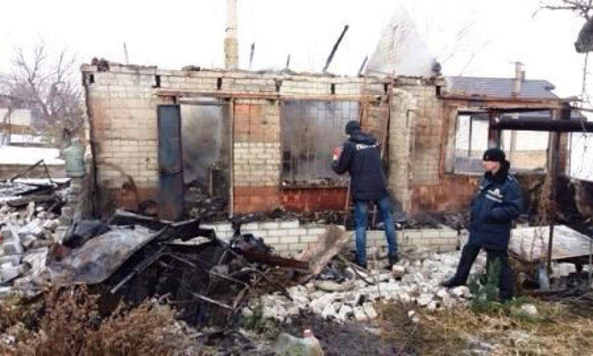Пожар на Днепропетровщине: при пожаре погибли два человека