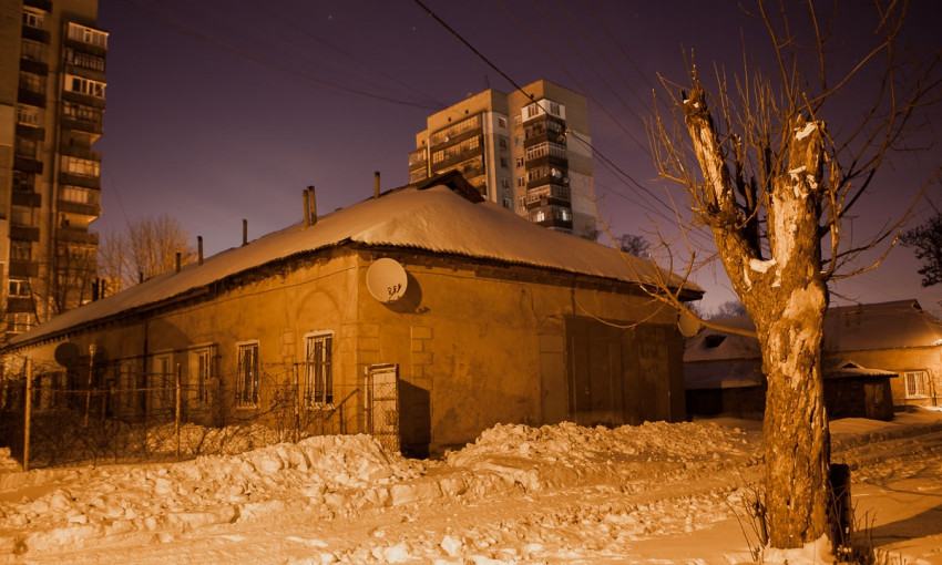 Снежный Днепр: красота заснеженных улиц