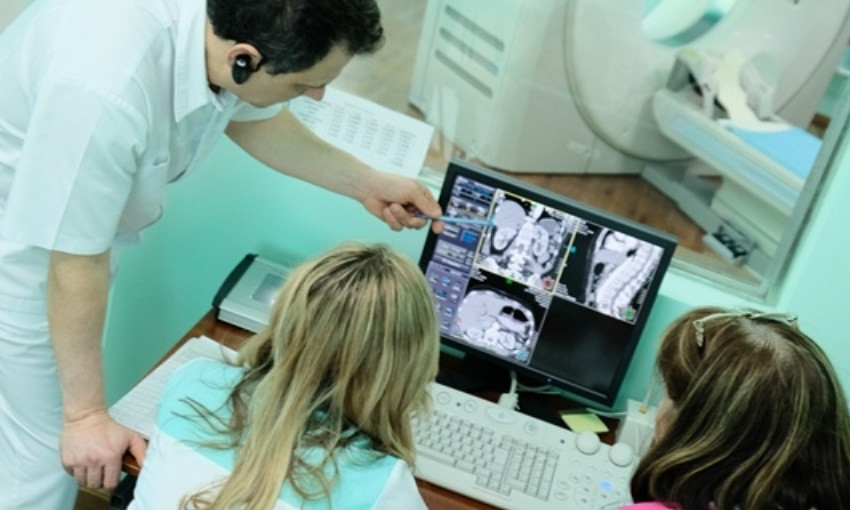 В Днепровской больнице работает современный томограф
