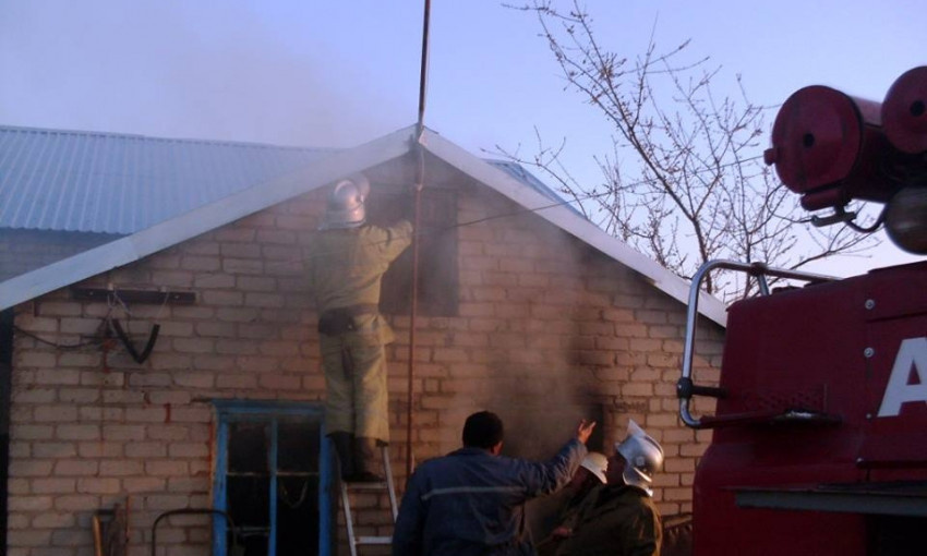 Пожар на Днепропетровщине: в сельсовете сгорели все документы 