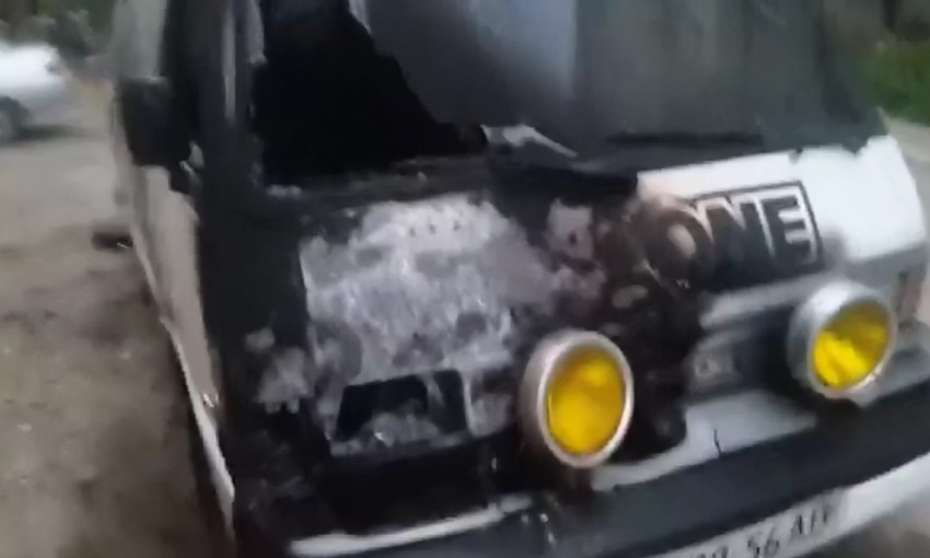 В Днепре сожгли автомобиль активиста Экопатруля 