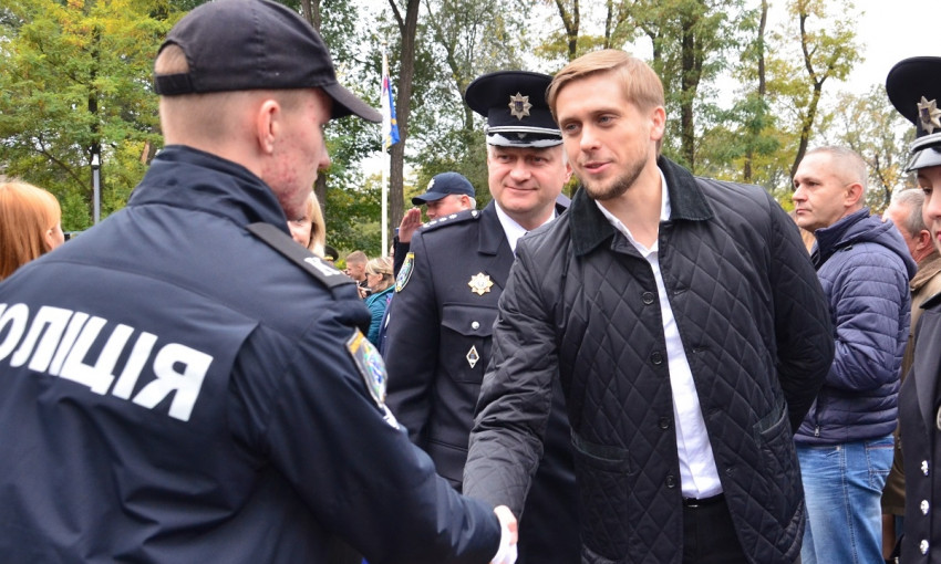 В Днепре будущие полицейские приняли присягу на верность Украине