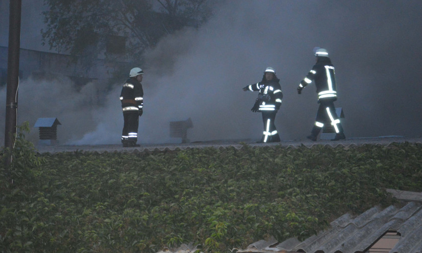Пожар в Днепре: горело складское помещение 