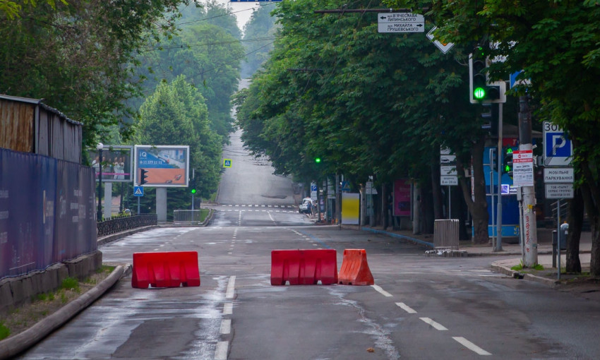 В Днепре временно перекроют улицу Гусенко