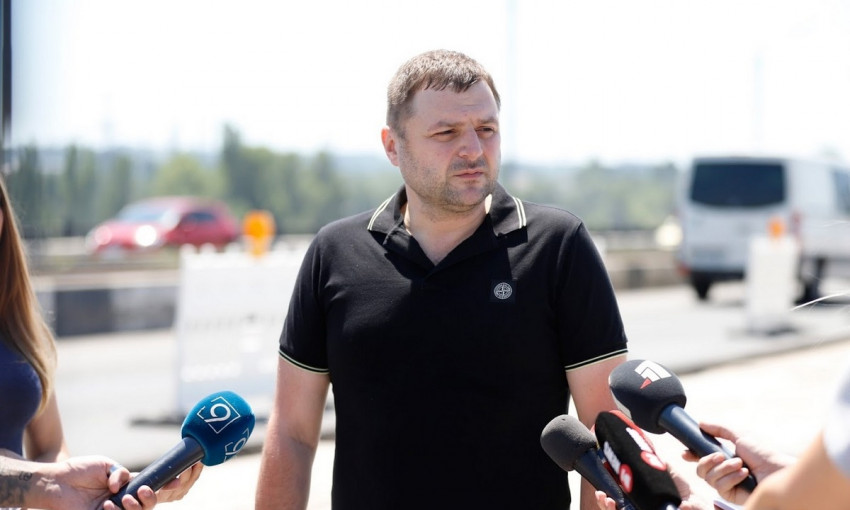 Михаил Лысенко  рассказал о ремонте Кайдакского моста