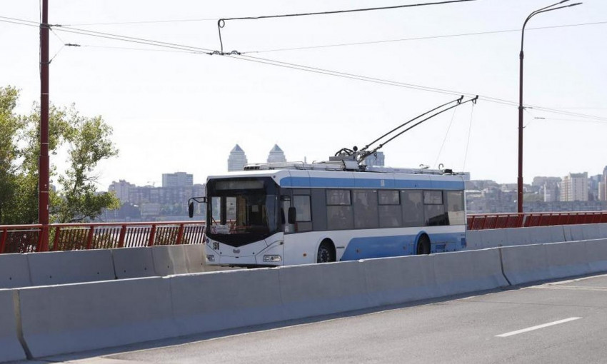 В Днепре на маршрут №10 выйдут два троллейбуса на автономном ходу