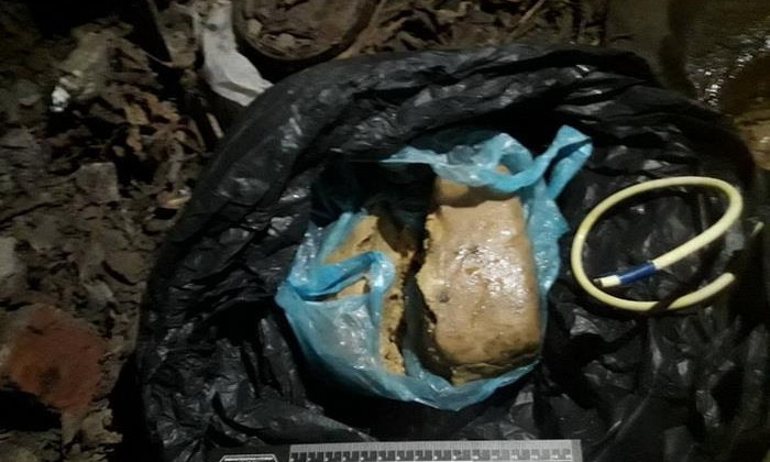 На Днепропетровщине СБУ обнаружила тайник с пластидом 