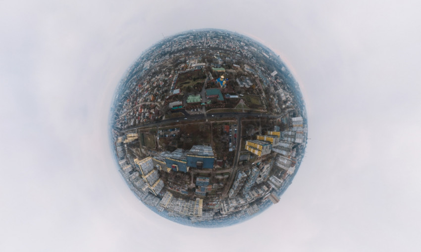 Как выглядит Днепр с обзором 360°