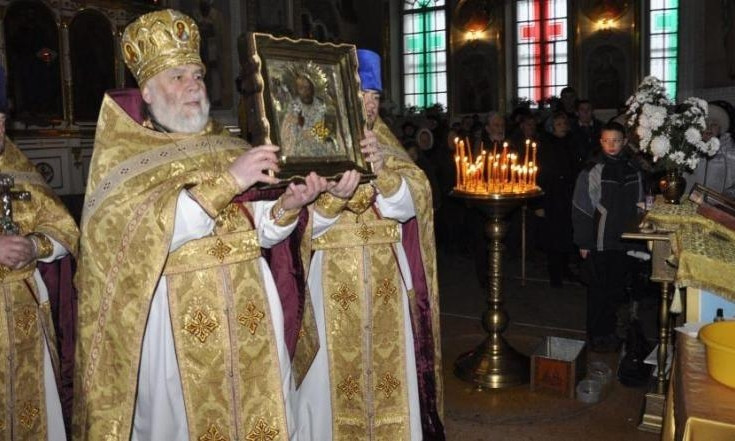 В День Святого Николая в Павлоград привезли святыню из Греции