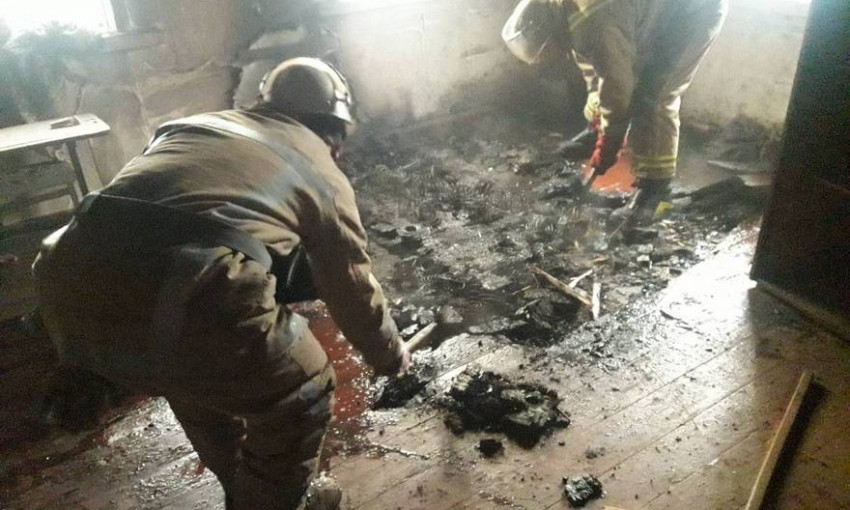 Пожар на Днепропетровщине: мужчина сгорел заживо 