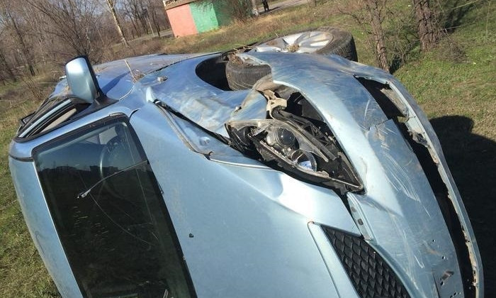 ДТП на Днепропетровщине: девушка-водитель попала в аварию 
