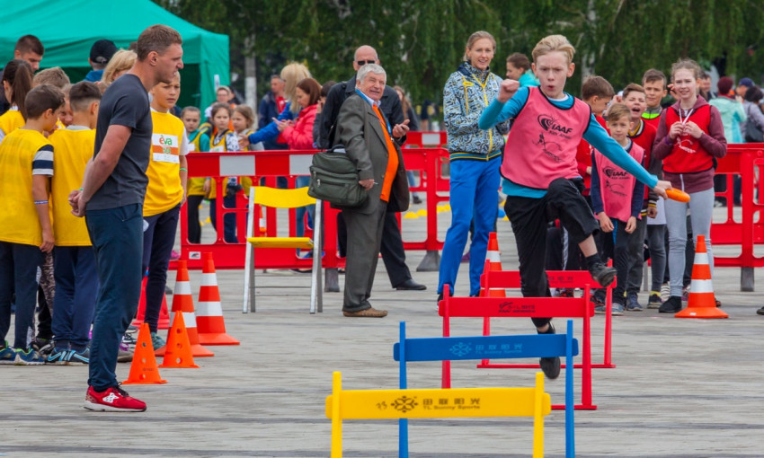 Спортивный Днепр: в городе  прошел чемпионат по детской легкой атлетике
