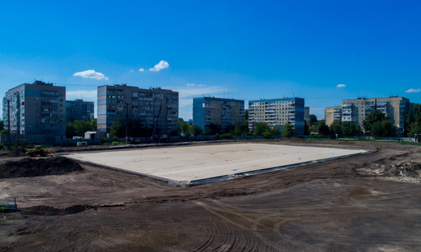 Спортивный Днепр: как проходит реконструкция стадиона Петра Лайко?