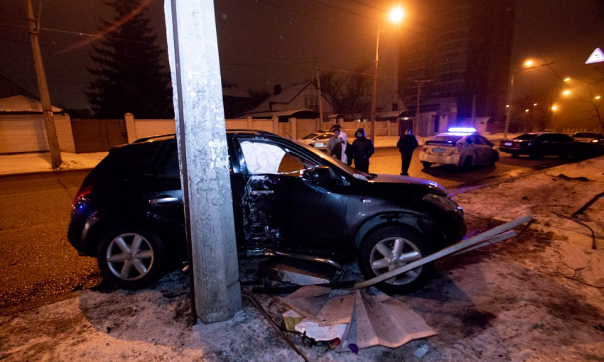 ДТП в Днепре: пьяные иностранцы попали в аварию 