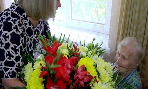 Долгожительница Днепропетровщины отметила день рожденья 