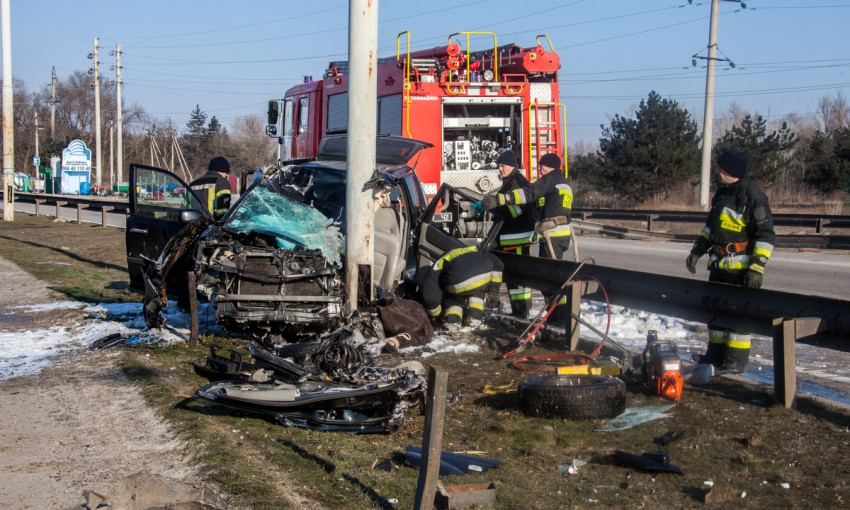 Смертельное ДТП: на Полтавском шоссе погиб водитель
