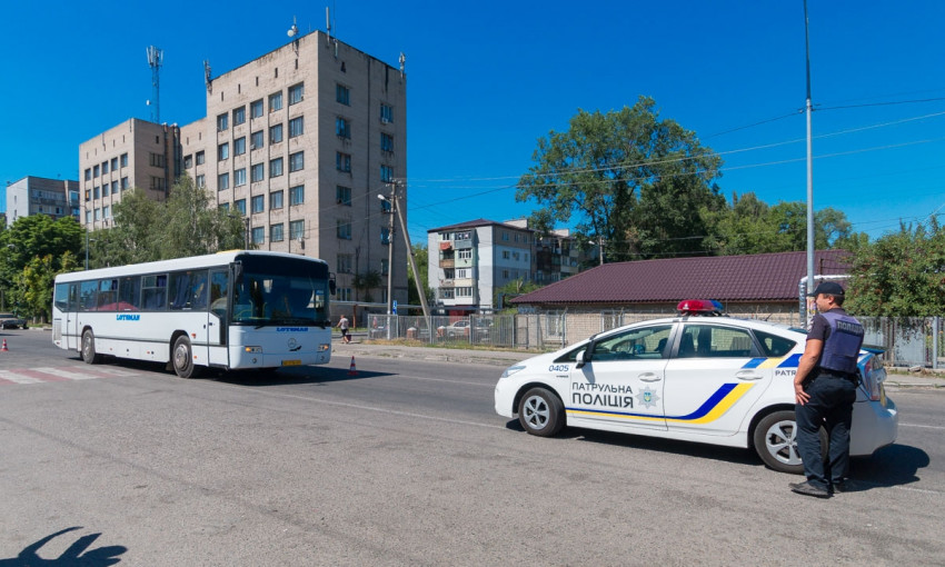 ДТП в Днепре: автобус сбил пешехода