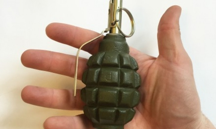У жителя Днепропетровщины нашли гранату 